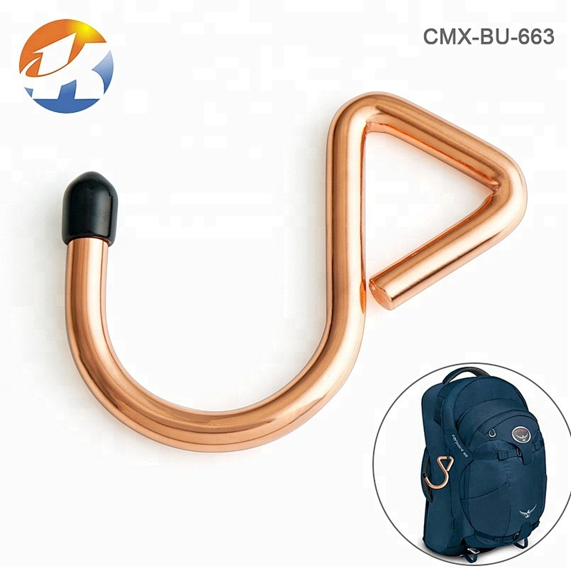 Good Quality Cheap Price Rose Gold Iron Metal S-Hook, Wholesale Bulk Metal S Hook for Clothing and Bags