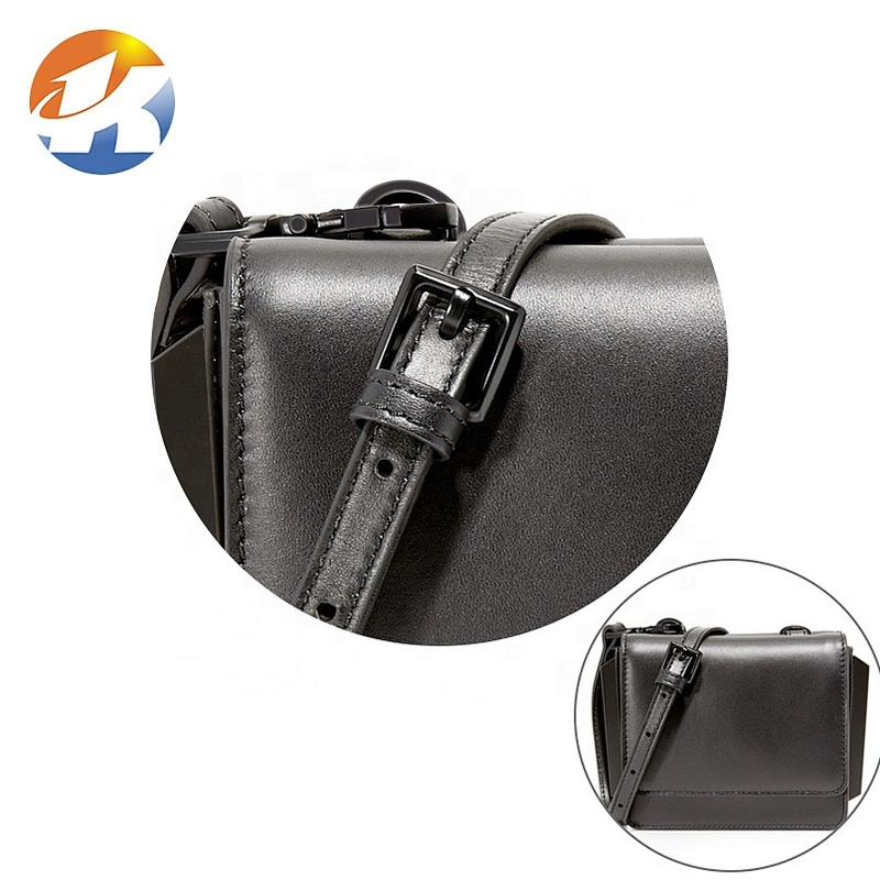 High Quality Shinny Gunmetal Custom Blank Pin Belt Buckle