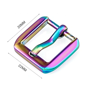 High Quality Black Metal Pin Belt Buckle,  Custom Adjustment Metal Buckle for Bags