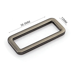High-Quality Custom Alloy Matt Gunmetal 1.5 Inch Metal Buckle for Bag and Backpack