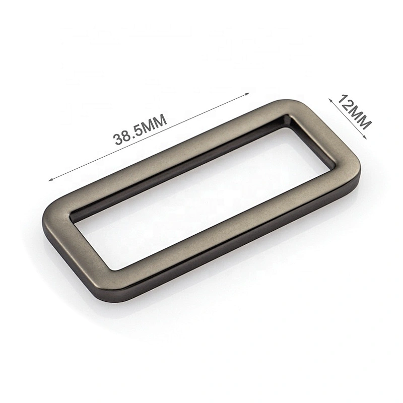 High-Quality Custom Alloy Matt Gunmetal 1.5 Inch Metal Buckle for Bag and Backpack