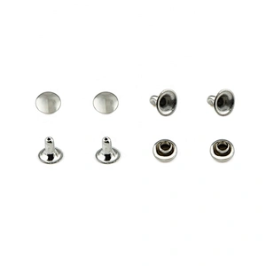 Bag Accessories Small Iron Material Metal Single Cap Round Rivet For Shoe Clothing