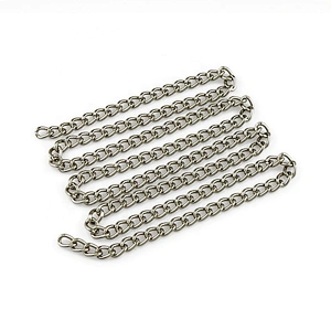 High End Hardware Bag Shoulder Nickel Metal Chain