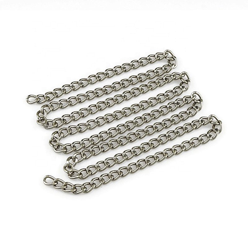 High End Hardware Bag Shoulder Nickel Metal Chain
