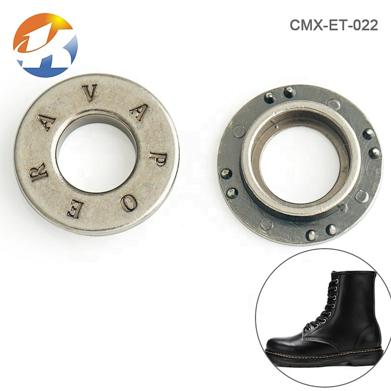 Bag Hardware High Grade Custom Metal Eyelets Grommets With Logo For Handbags