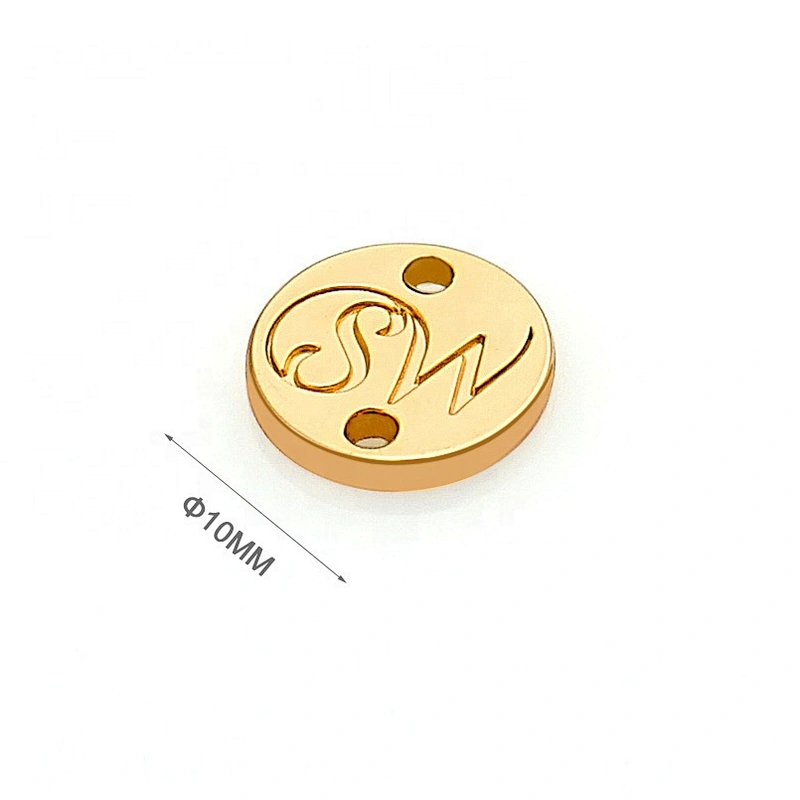 OEM/ODM Hardware Accessories Handbag Metal Brand Logo Label, Custom Metal Name Plate Tag for Handbags and Clothing