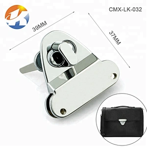 Guangdong Supplier Custom Metal Bag Accessories Twist Lock