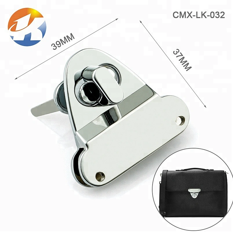 Guangdong Supplier Custom Metal Bag Accessories Twist Lock