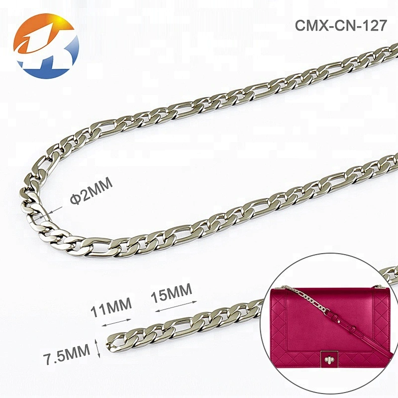 High End Hardware Bag Shoulder Nickel Metal Chain