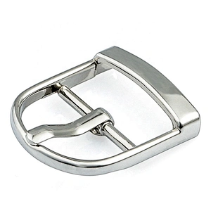 Professional Custom Nickel Metal Pin Buckle, Wholesale 20mm Zinc Alloy Metal Buckle for Belt