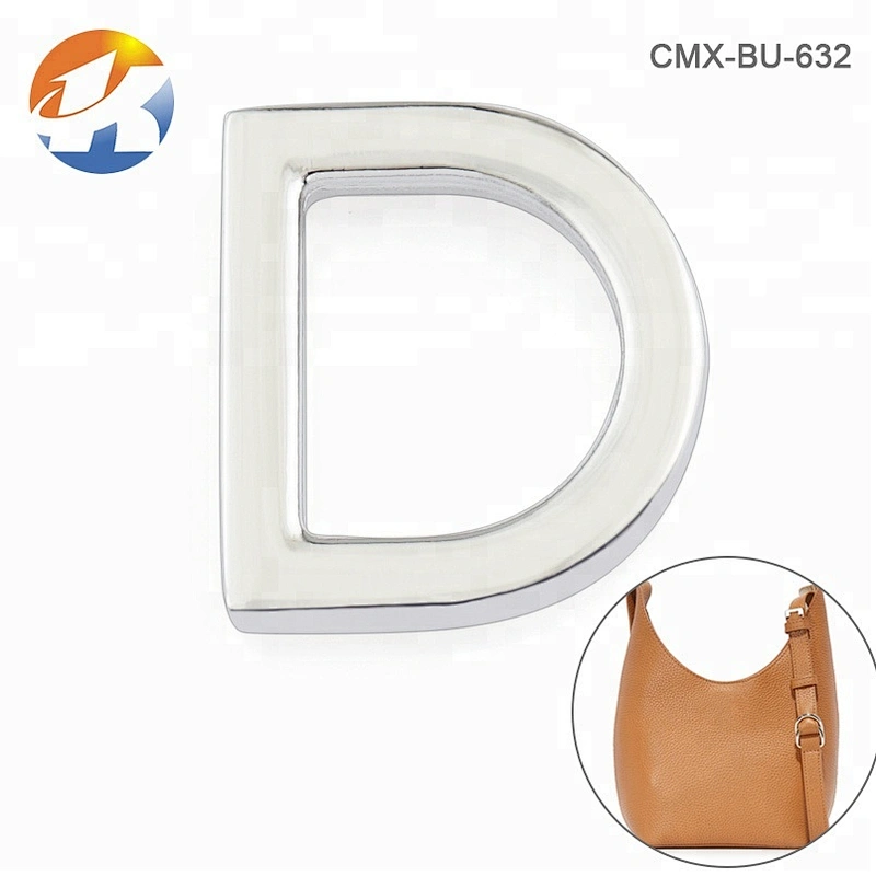 Wholesale Nickel Plated Small Metal D-ring Buckle for Purse, CHeap Bag Hardware Metal D Ring for Handbag