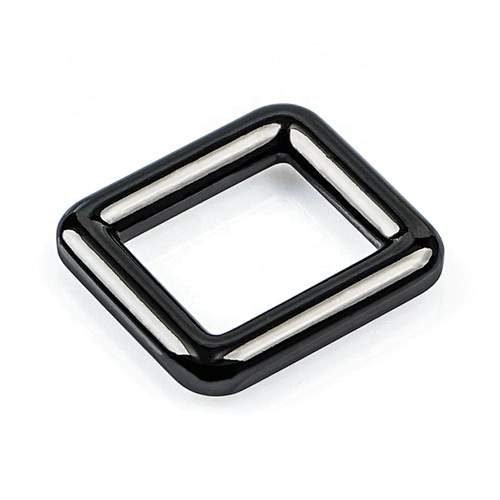 Wholesale Bag Accessories Gunmetal Square Metal Ring Buckle 20mm, Professional Metal Backpack Buckle Supplier