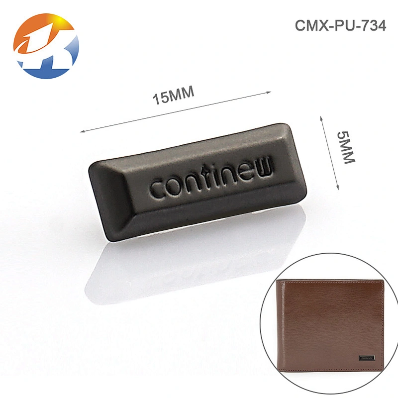 Custom Gunmetal Matt Metal Bag Tags