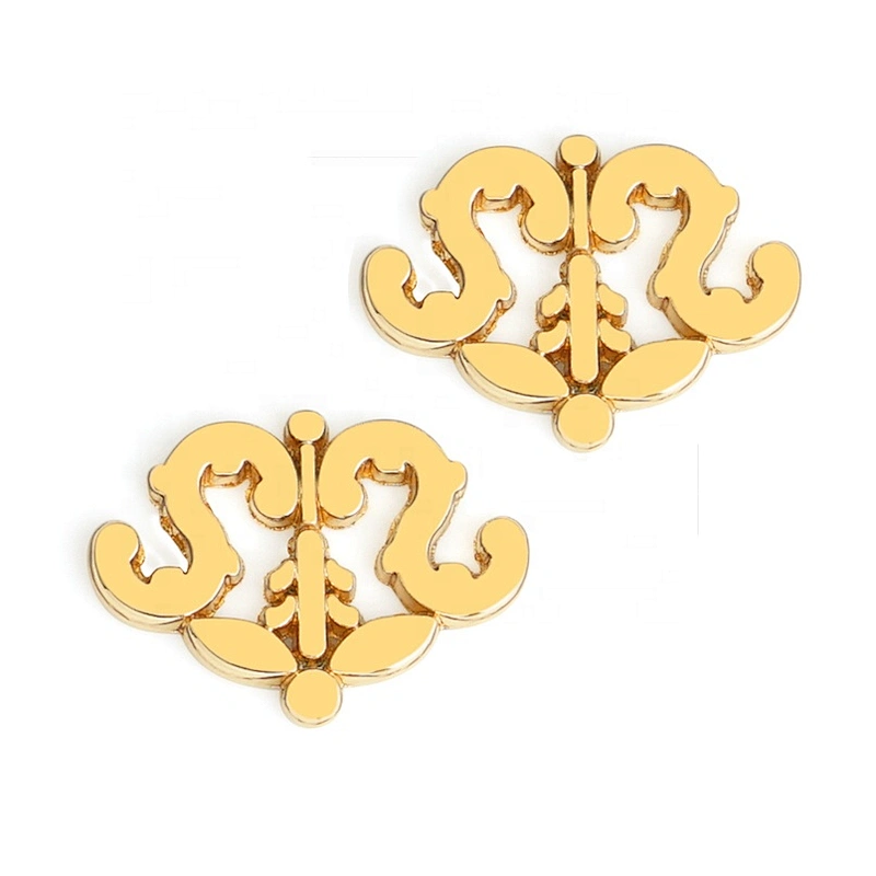 Professional Wholesale Custom Shoes Adhesive Metal Brand Logo Plate, Design Nickel Metal Label