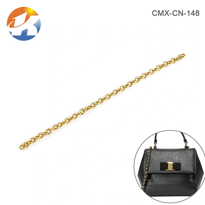 Bag Accessories Gold Decorative Metal Chain