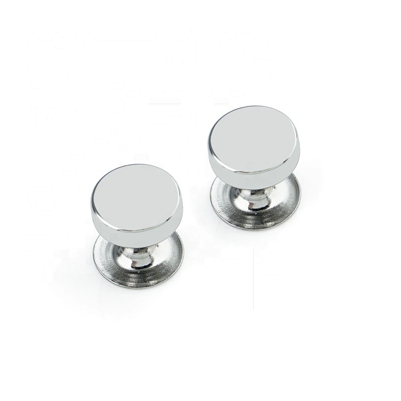 Decorative Round Clothing Metal Rivet, Handbags Pop Metal Rivets Feet For Bag