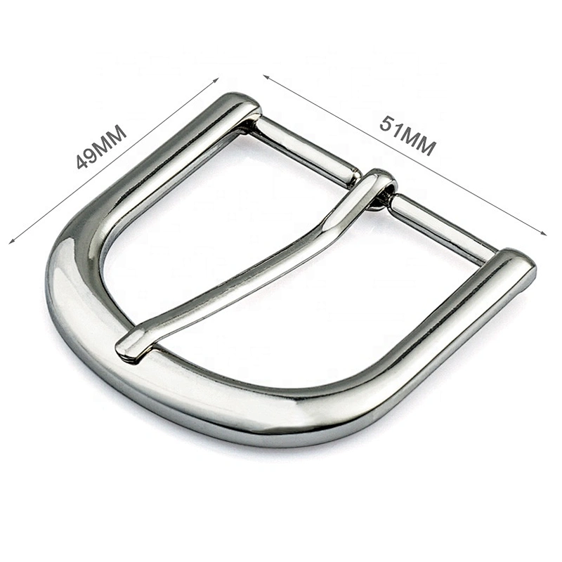 Custom Zinc Alloy Nickel Metal Pin Buckle, Wholesale Man Belt Buckle