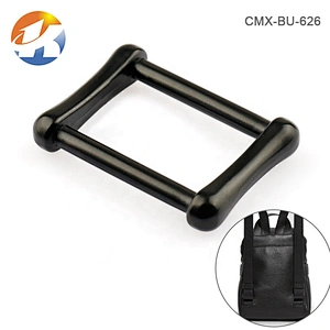 Custom Wholesale Backpack Accessories Black 1 Inch Metal Buckle for Bag's Strap