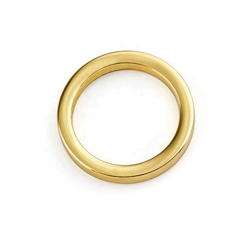 Wholesale Hot Selling Small Metla O Ring, Customized Gold Metal O-Ring for Clothes and Swimwear