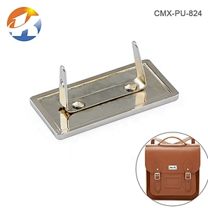 Custom Metal Label with Engraved Black Logo for Handbags, Bag Hardware Design Metal Plate Logo