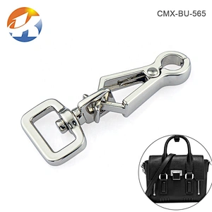 High End Accessories Shiny Silver Metal Hook For Bags