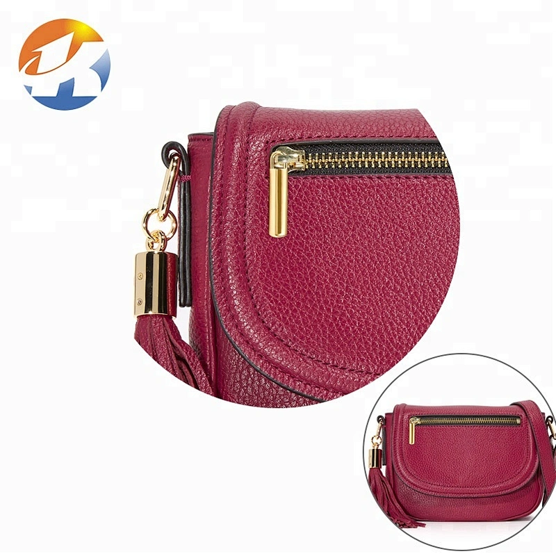 Fashion Design Cylinder Shape Gold Metal Zip Puller