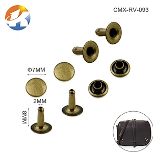 Wholesale Antique Brass Clothing Studs, Bags Cases Metal Rivets For Bag Accessories