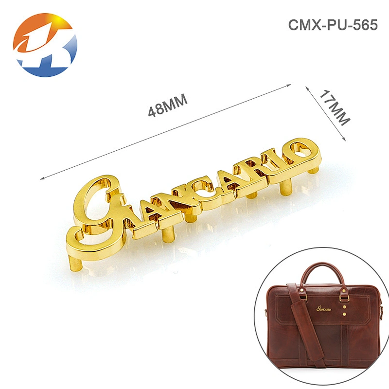 Welcome ODM/OEM Handbag Metal Logo Label, Custom Metal Nameplate For Handbags