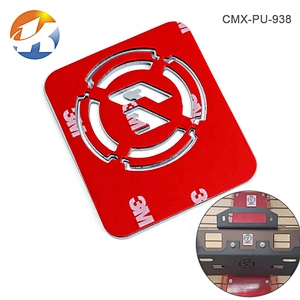 New Product Design Adhesive Metal Name Tag for Machine, Custom Metal Logo with 3M Adhesive