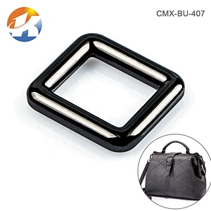 Wholesale Bag Accessories Gunmetal Square Metal Ring Buckle 20mm, Professional Metal Backpack Buckle Supplier