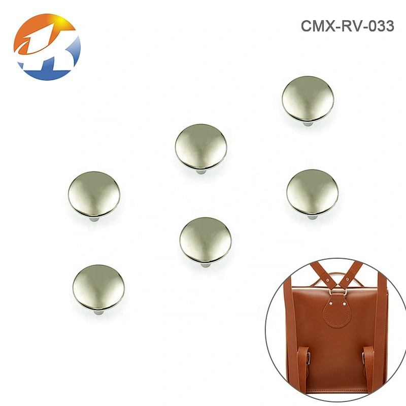 Bag Fitting Cheap Metal Rivet For Garment, Wholesale Iron Nickel Rivets For Shoes