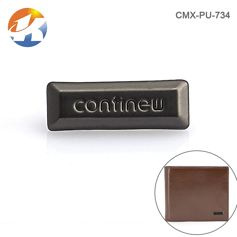 Custom Gunmetal Matt Metal Bag Tags