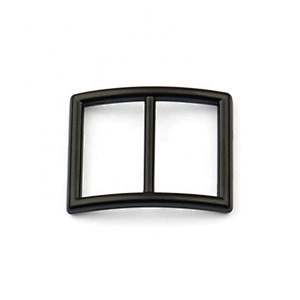 Wholesale Cheap Alloy Matte Black Metal Buckle, Custom Hat Adjuster Metal Buckle for Cap