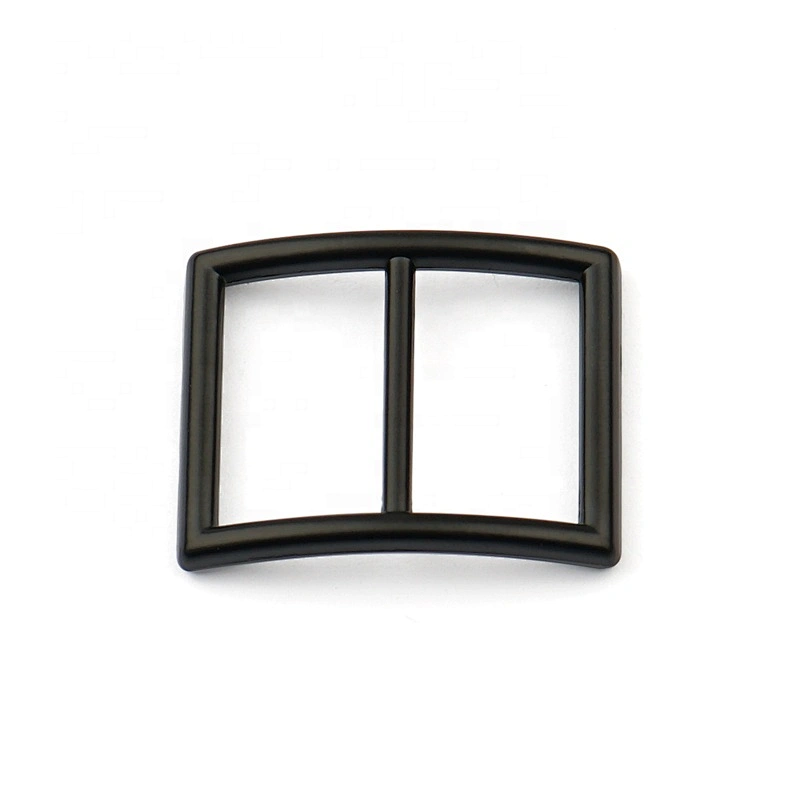 Wholesale Cheap Alloy Matte Black Metal Buckle, Custom Hat Adjuster Metal Buckle for Cap