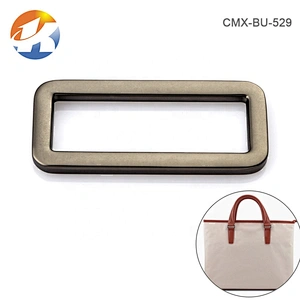 High-Quality Custom Alloy Matt Gunmetal 1.5 Inch Metal Buckle for Bag and Backpack
