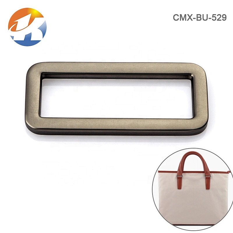 High-Quality Custom Alloy Matt Gunmetal 1.5 Inch Metal Buckle for Bag and Backpack