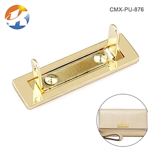 Handbag Hardware Custom Gold Metal Label Plates, Metal Brand Logo Name Tag for Bags