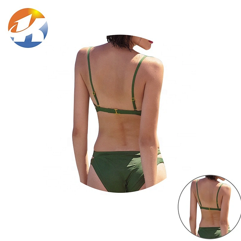 Wholesale Garment Accessories 8 Shape Golden Metal Adjuster Buckle for Swimwear and Hats