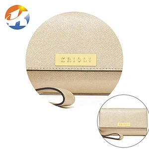 Bags Hardware Custom Gold Plated Metal Name Plate, Handbag Accessories Rectangle Metal Logo Label For Bag