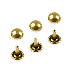 Wholesale Durable Bronze Mushroom Head Metal Rivet For Handbags