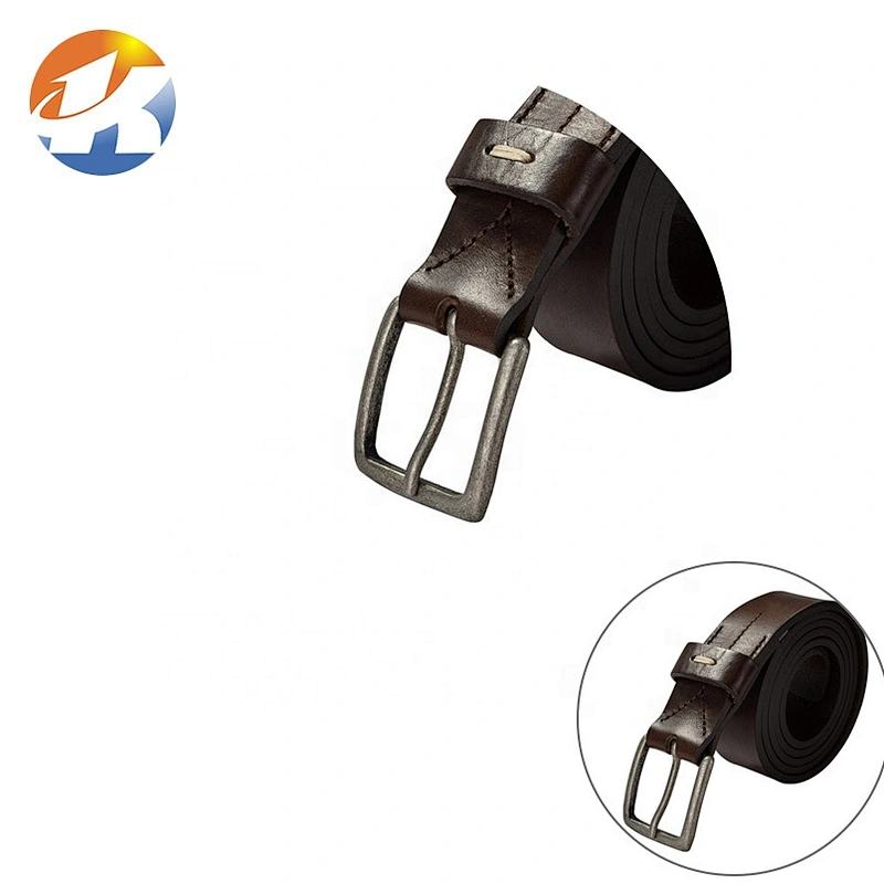 Wholesale High Quality 35mm Black Nickel Metal Belt Buckle Men, Custom Zinc Alloy Die Casting Metal Pin Belt Buckle Hardware