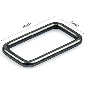 Wholesale Mettal Buckle 1.5 Inch, Square Iron Metal Ring Buckle for Bag