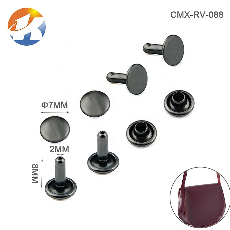 Factory Wholesale And Custom Double Face Metal Rivet Stud For Garment