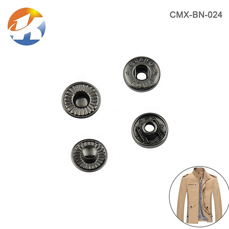 Good Price Factory Direct Supply Jeans Snap Button With Four Parts, Custom Press Stud Metal Snap Button