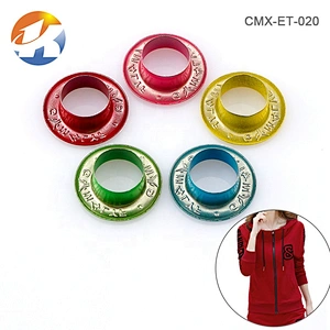 Factory Direct Sale Differ Color Custom Made Metal Eyelet And Grommet For Clothing Shoes Bags