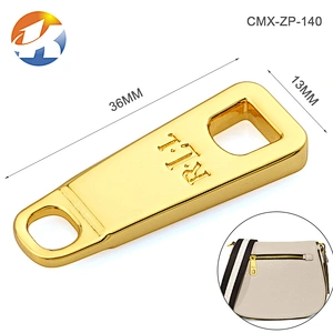 High Grade Handbag Hardware Custom Zipper Pulls Wholesale