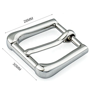 Wholesale Bag Parts Accessories Fancy Gold Metal Pin Buckle, Custom Gold Metal Buckle with Pin for Belt