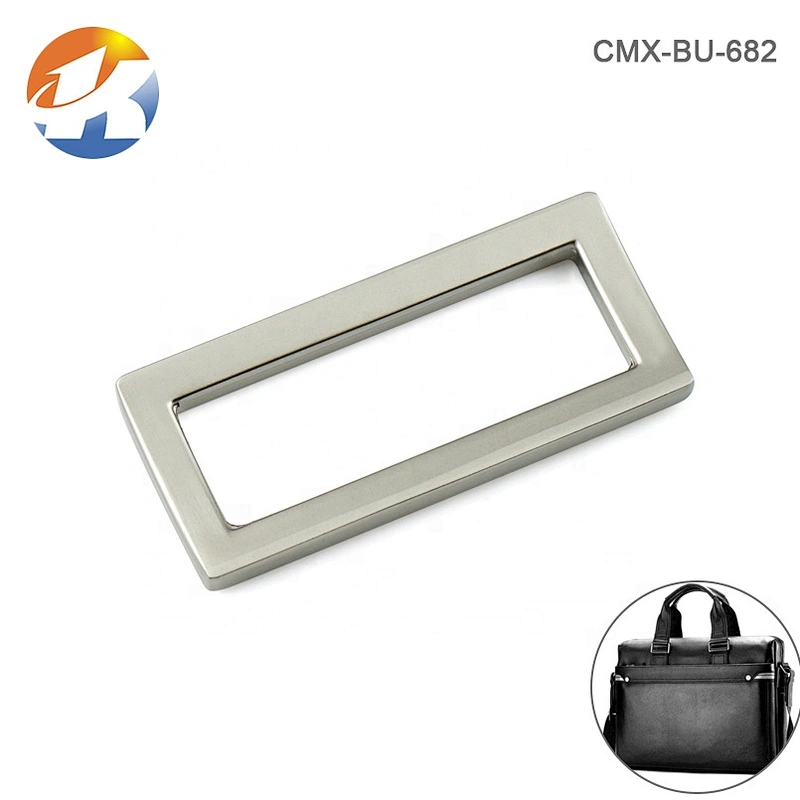 Wholesale Custom Bag 37mm Silver Metal Buckle, Zinc Alloy Metal Buckle for Belt and Dog Collars