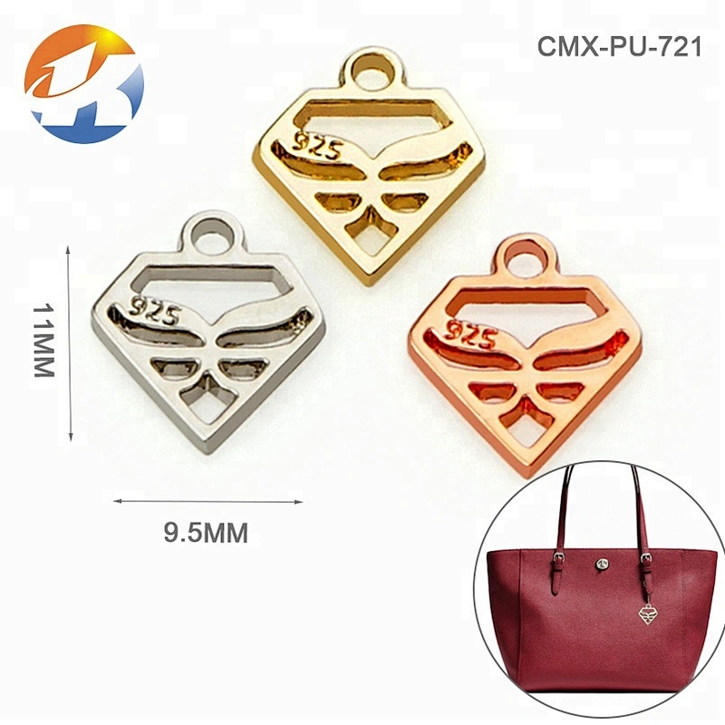 Hollow Logo Small Hanging Garment Shoes Metal Brand Logo