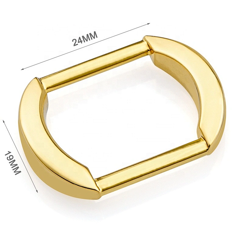 Wholesale Bag Accessories 1 Inch Silver Square Metal Buckle for Bag's Strap